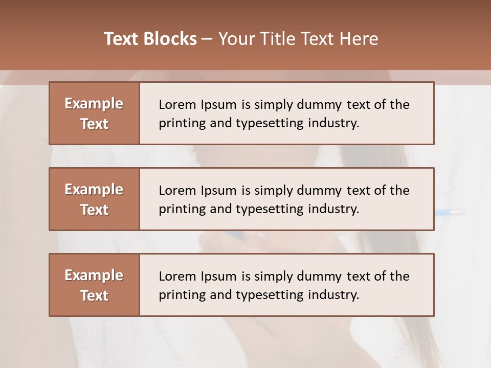 Chaotic Test Tension PowerPoint Template