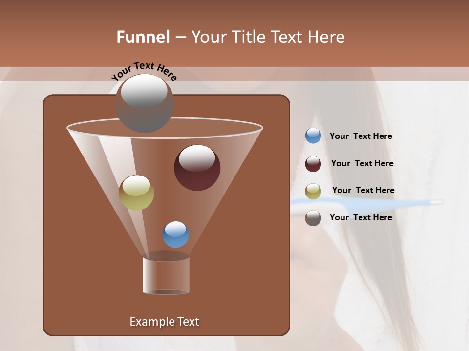 Chaotic Test Tension PowerPoint Template