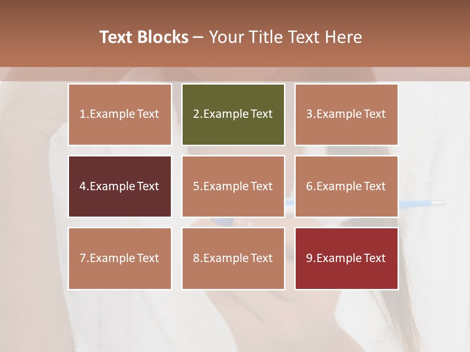 Chaotic Test Tension PowerPoint Template