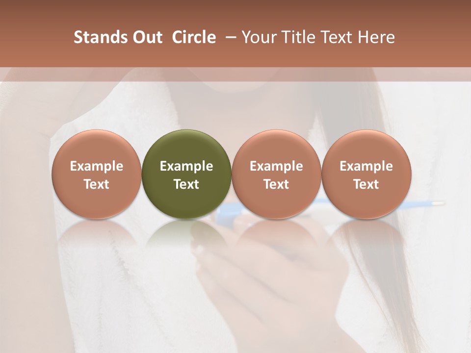 Chaotic Test Tension PowerPoint Template