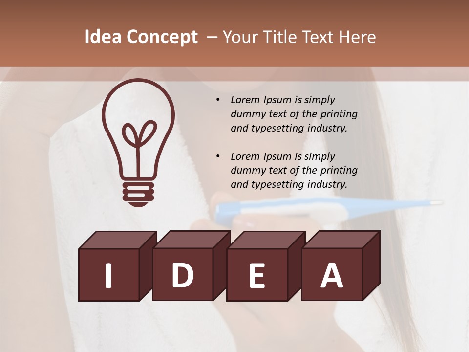 Chaotic Test Tension PowerPoint Template