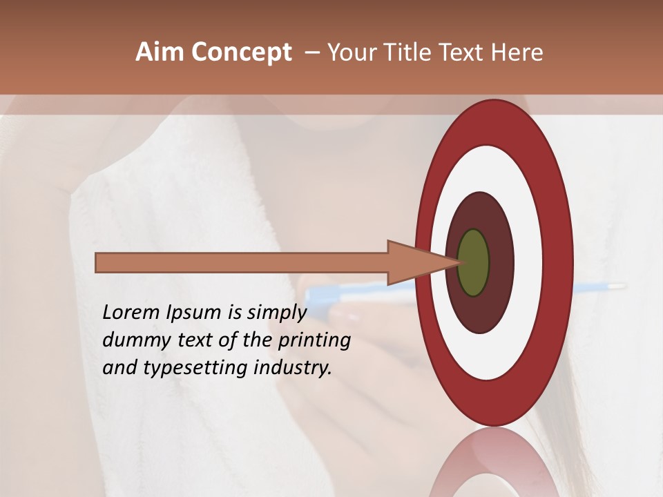 Chaotic Test Tension PowerPoint Template