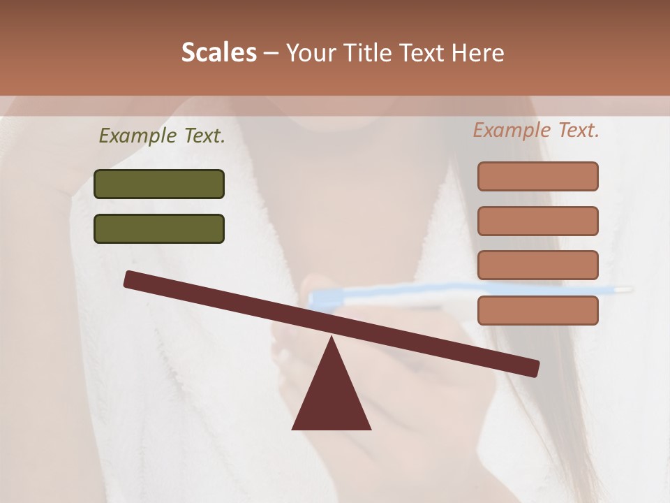 Chaotic Test Tension PowerPoint Template