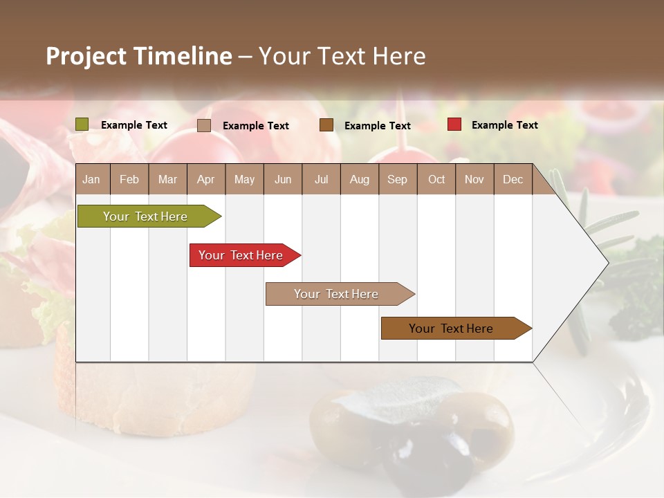 Canape Tasty Dainty PowerPoint Template