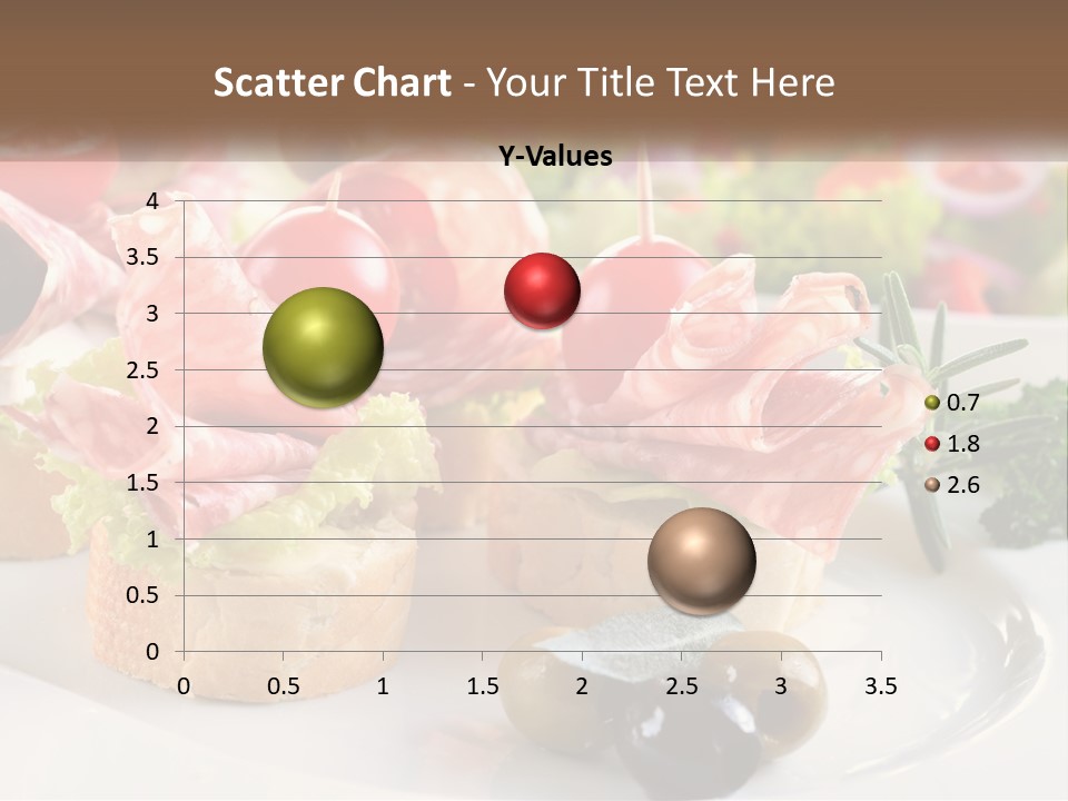 Canape Tasty Dainty PowerPoint Template