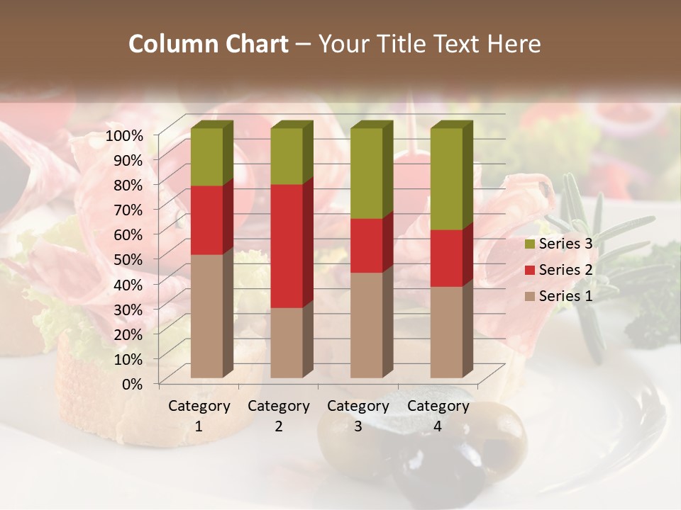 Canape Tasty Dainty PowerPoint Template