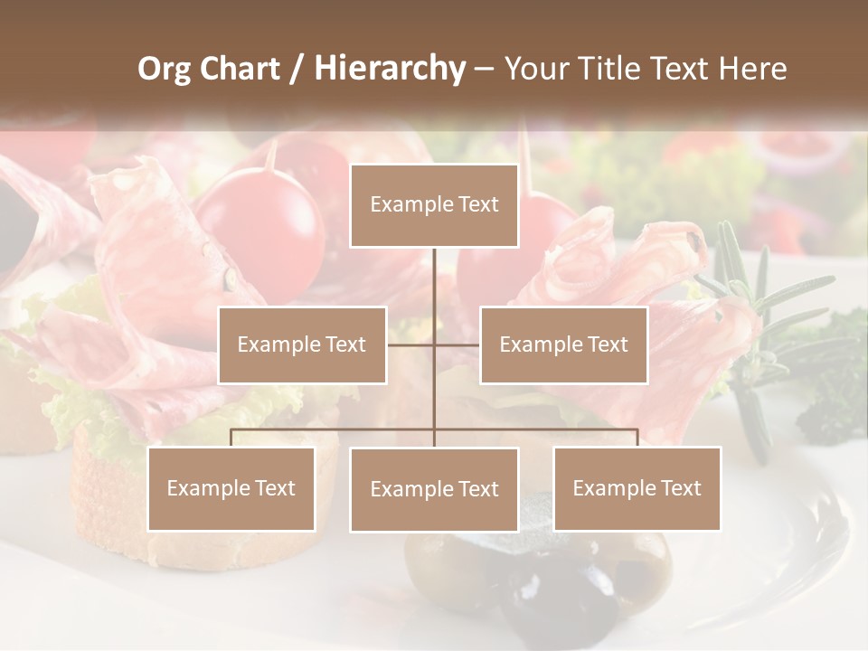 Canape Tasty Dainty PowerPoint Template