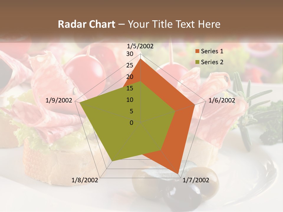 Canape Tasty Dainty PowerPoint Template