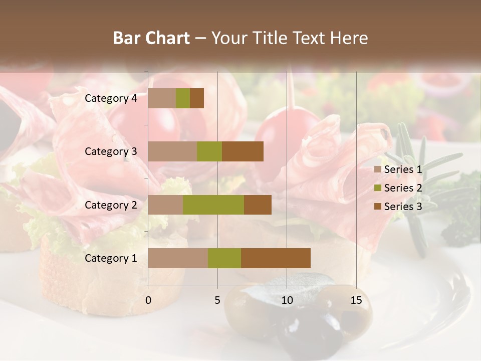 Canape Tasty Dainty PowerPoint Template
