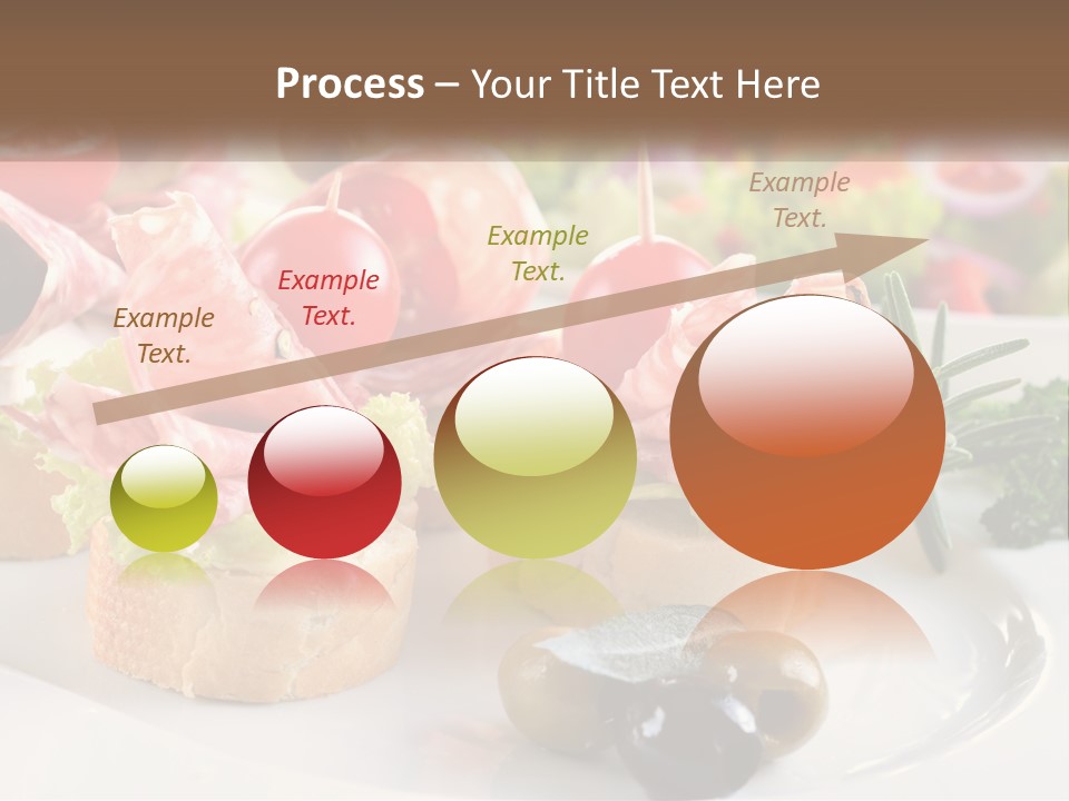 Canape Tasty Dainty PowerPoint Template