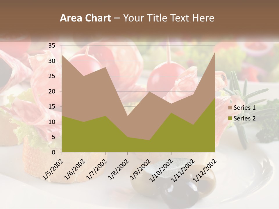 Canape Tasty Dainty PowerPoint Template