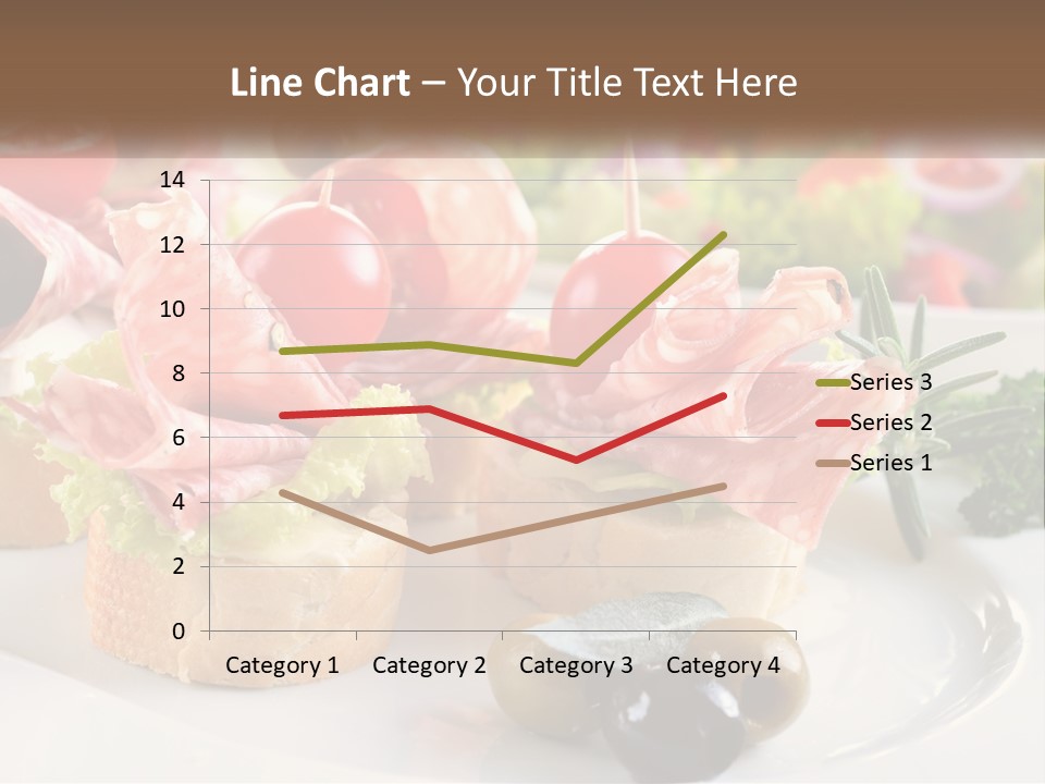 Canape Tasty Dainty PowerPoint Template