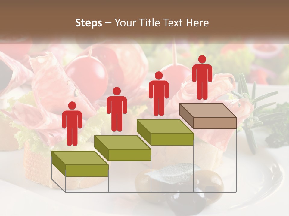 Canape Tasty Dainty PowerPoint Template