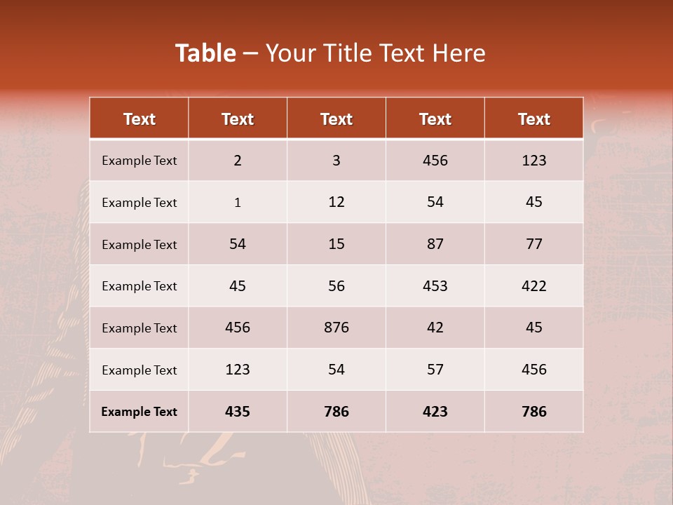 Revolver Element Engraving PowerPoint Template