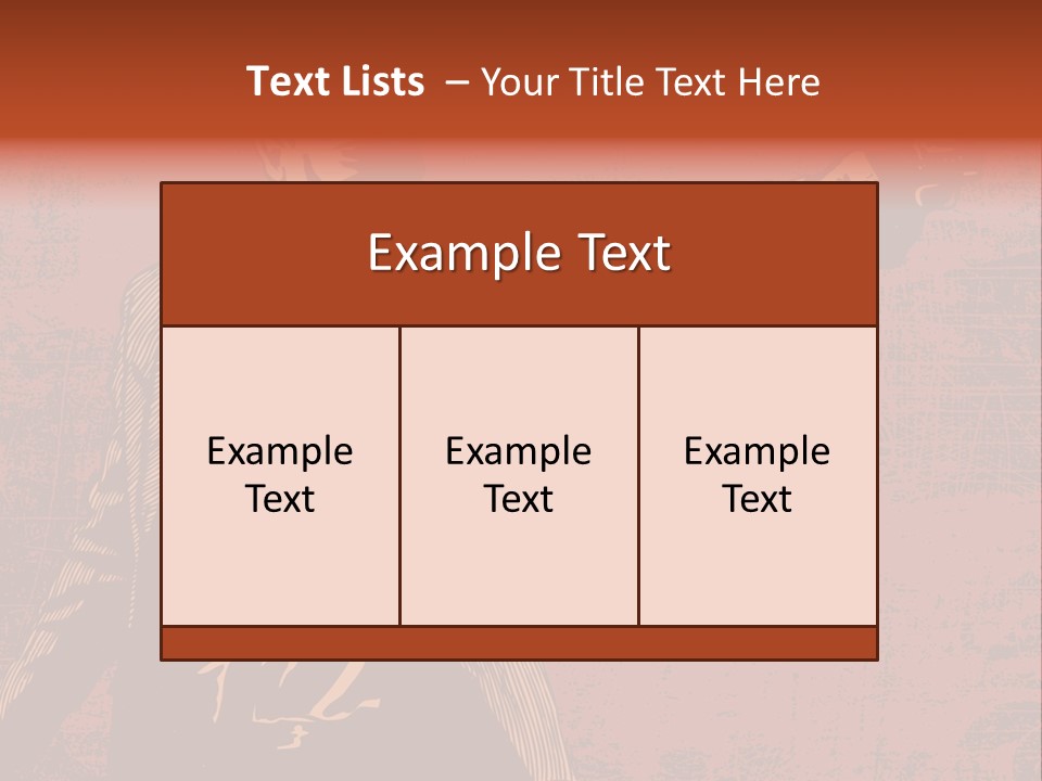 Revolver Element Engraving PowerPoint Template