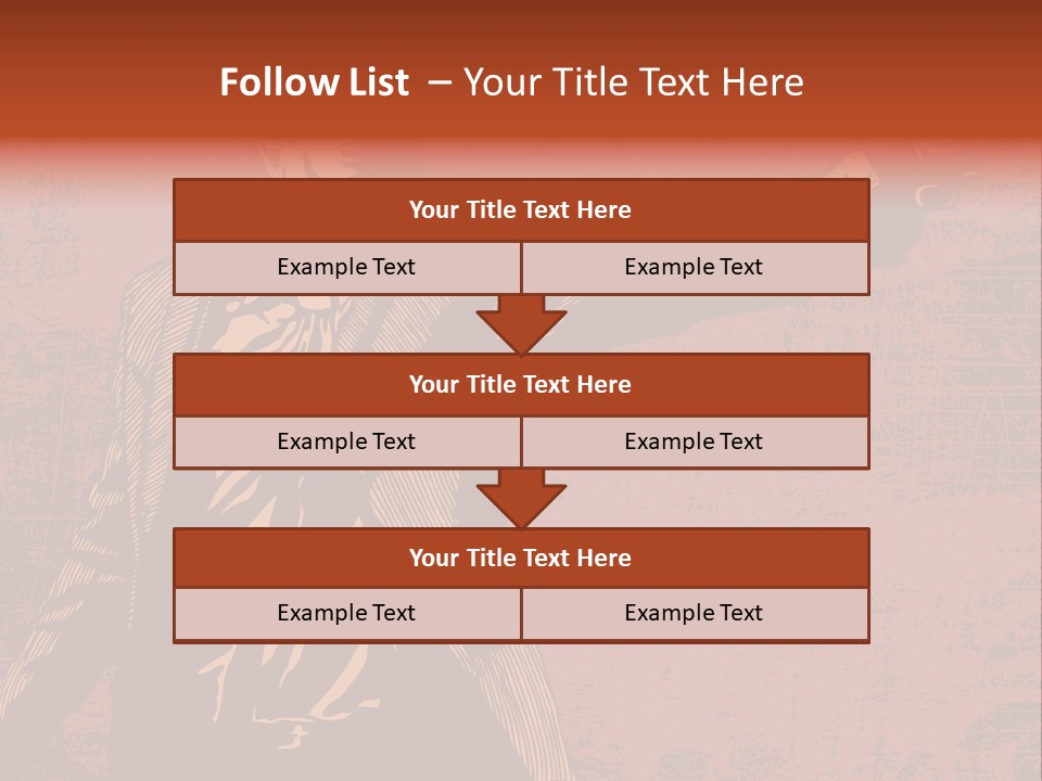 Revolver Element Engraving PowerPoint Template