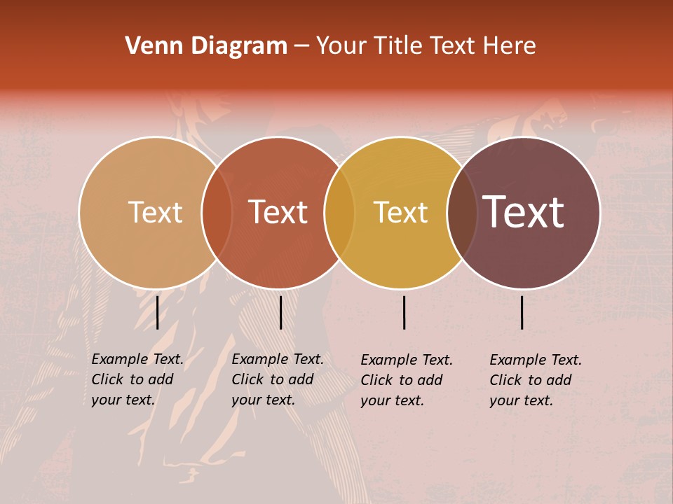 Revolver Element Engraving PowerPoint Template