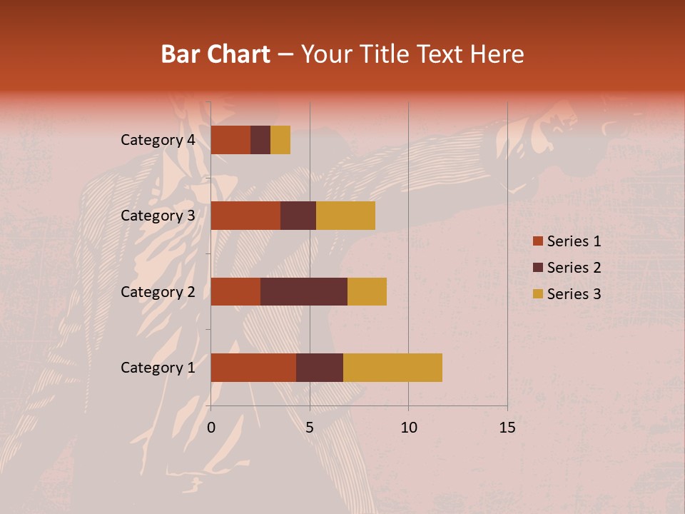 Revolver Element Engraving PowerPoint Template