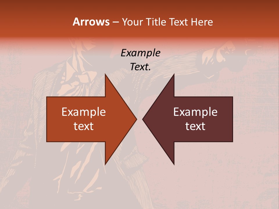 Revolver Element Engraving PowerPoint Template