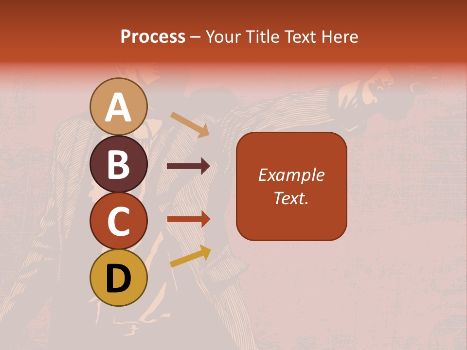 Revolver Element Engraving PowerPoint Template