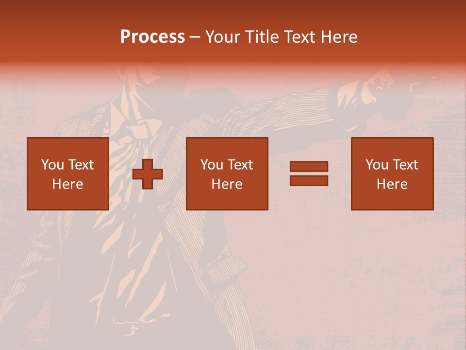 Revolver Element Engraving PowerPoint Template