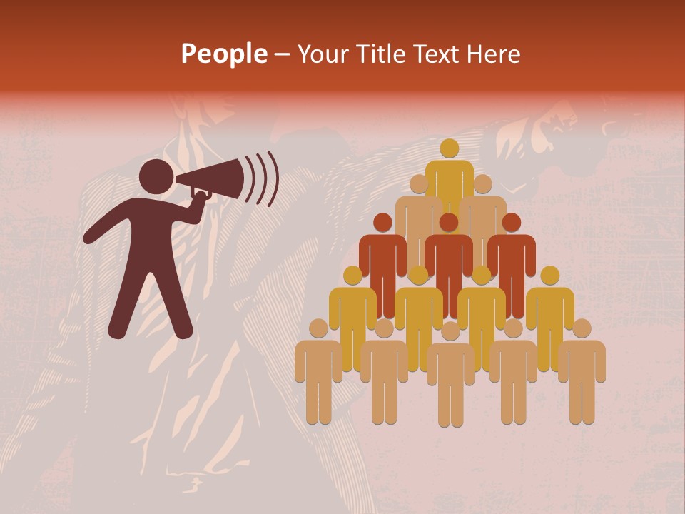 Revolver Element Engraving PowerPoint Template