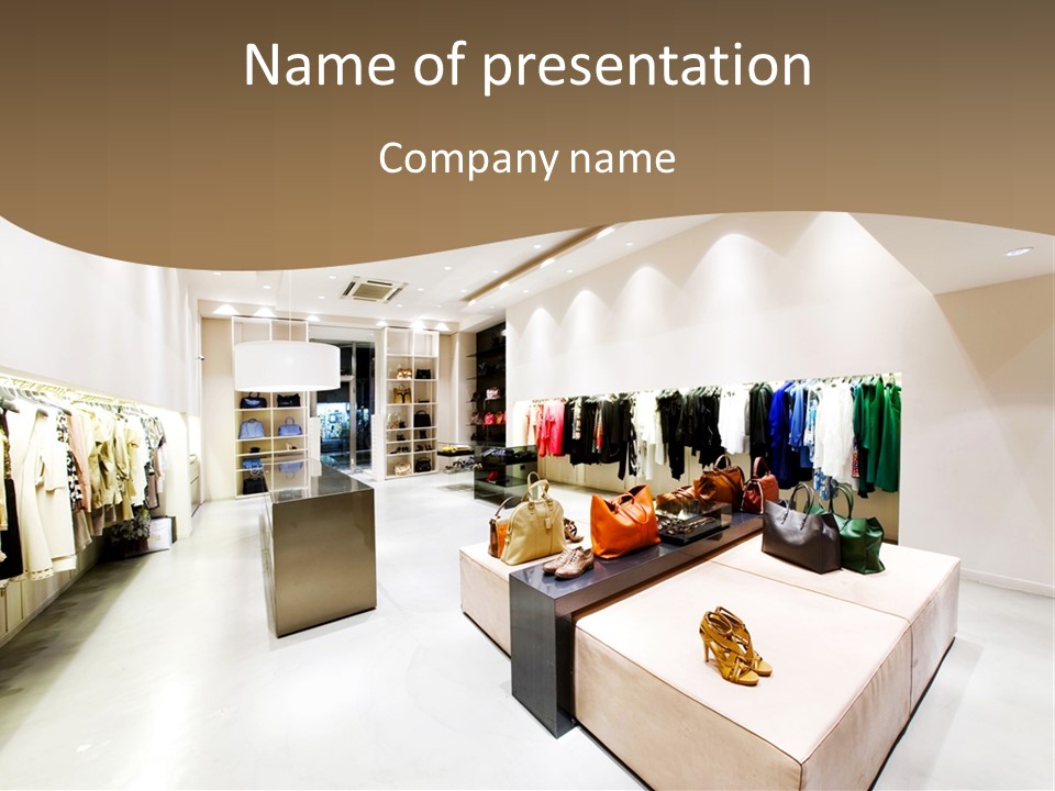 Buy Clothed Hand PowerPoint Template