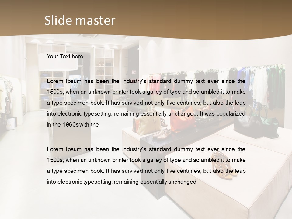 Buy Clothed Hand PowerPoint Template