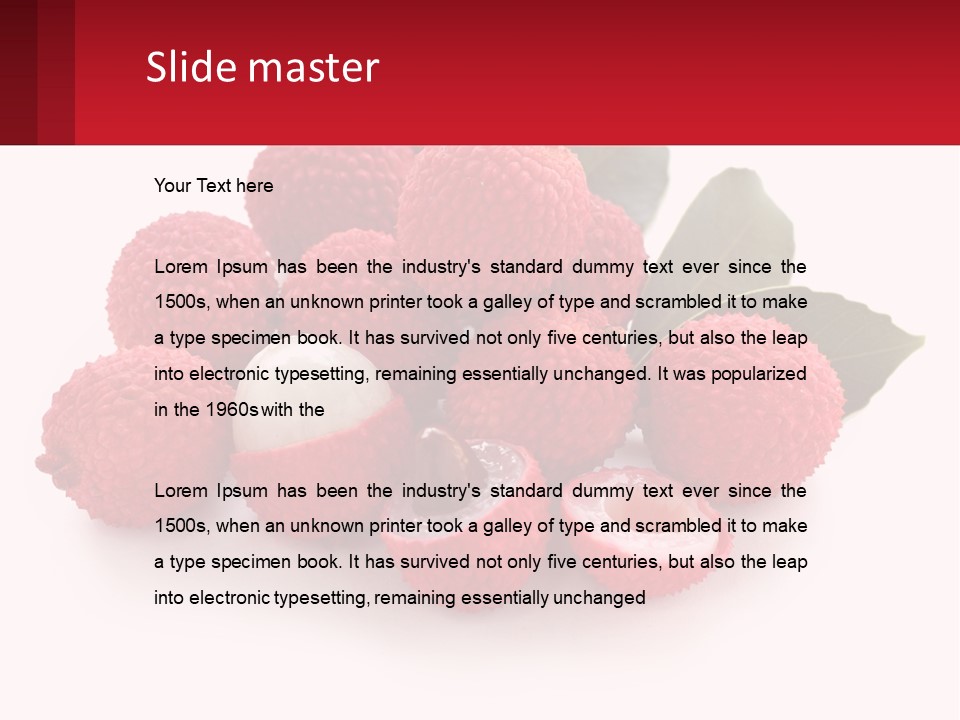 Vitamins Open Sweet PowerPoint Template