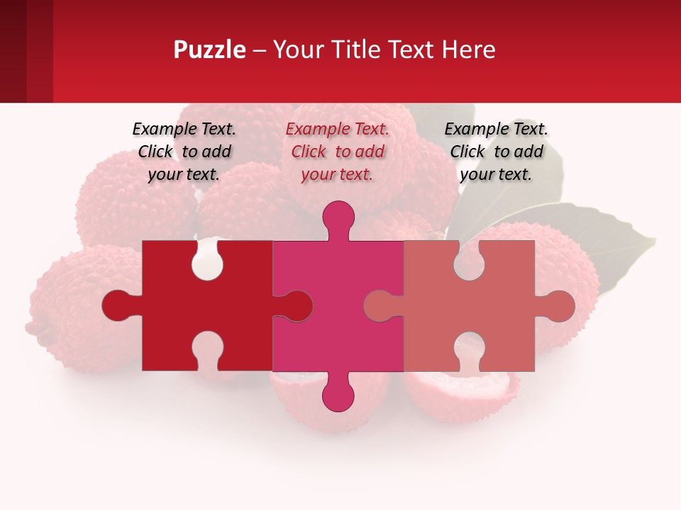 Vitamins Open Sweet PowerPoint Template