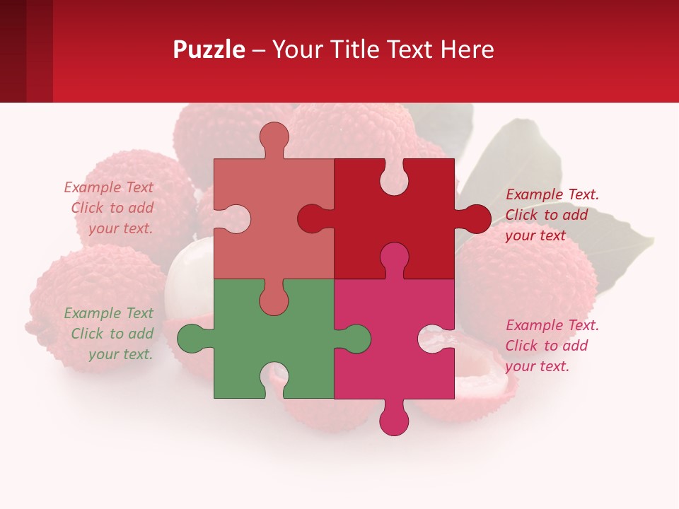 Vitamins Open Sweet PowerPoint Template