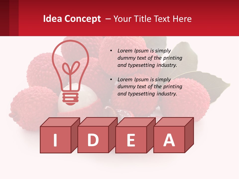 Vitamins Open Sweet PowerPoint Template