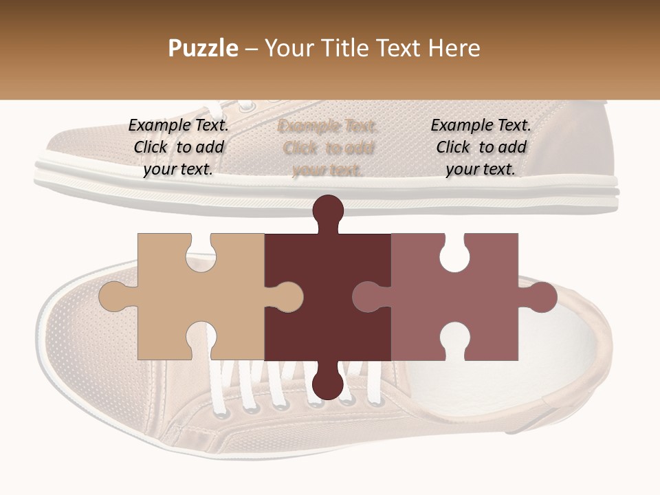 Fashion Leather Accessories PowerPoint Template