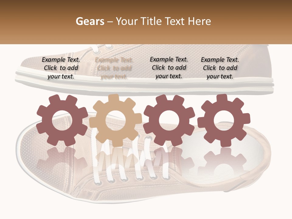 Fashion Leather Accessories PowerPoint Template