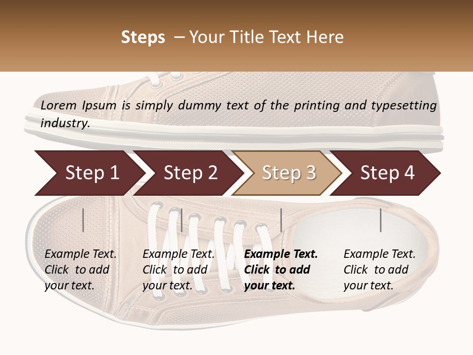 Fashion Leather Accessories PowerPoint Template