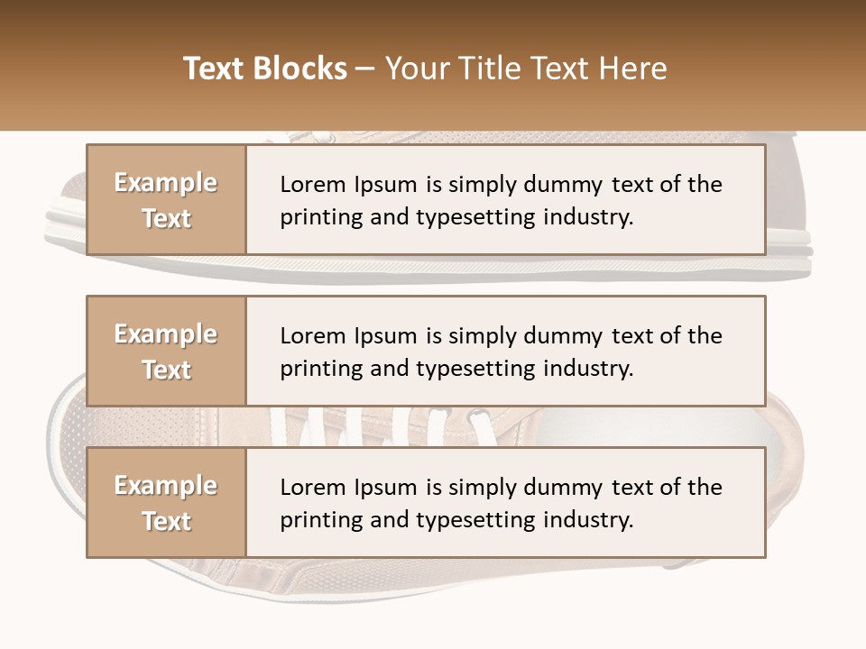 Fashion Leather Accessories PowerPoint Template