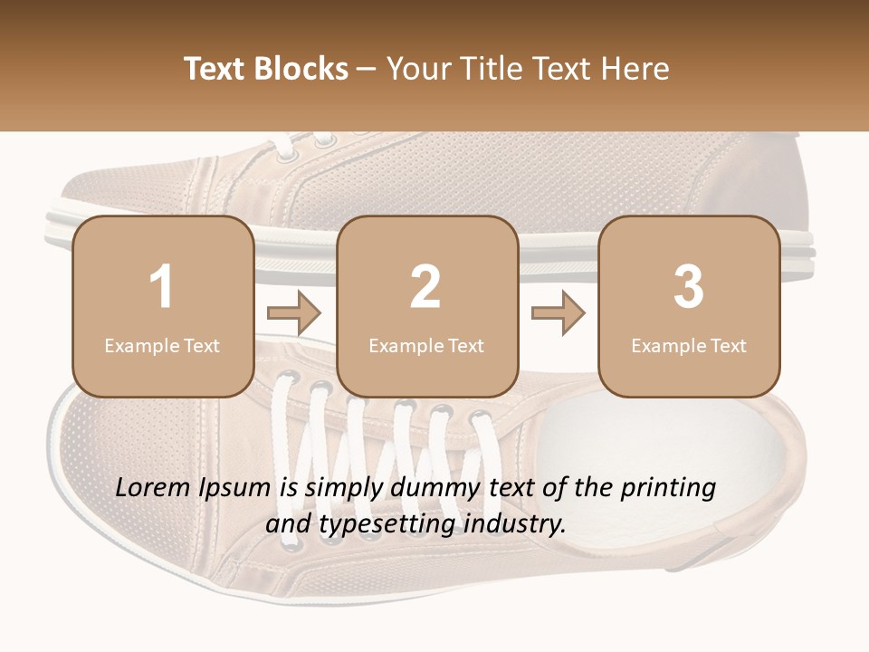 Fashion Leather Accessories PowerPoint Template