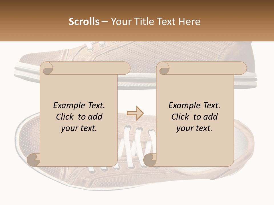 Fashion Leather Accessories PowerPoint Template