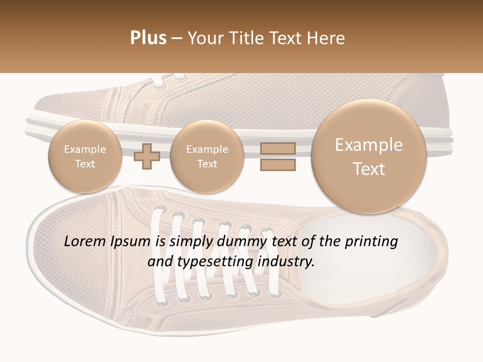 Fashion Leather Accessories PowerPoint Template