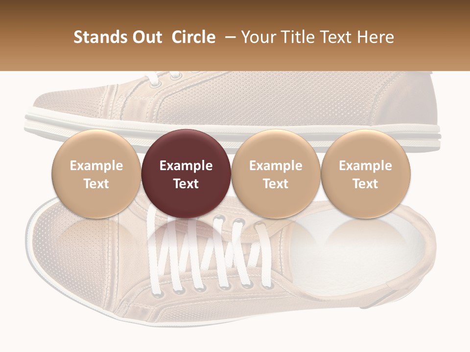 Fashion Leather Accessories PowerPoint Template