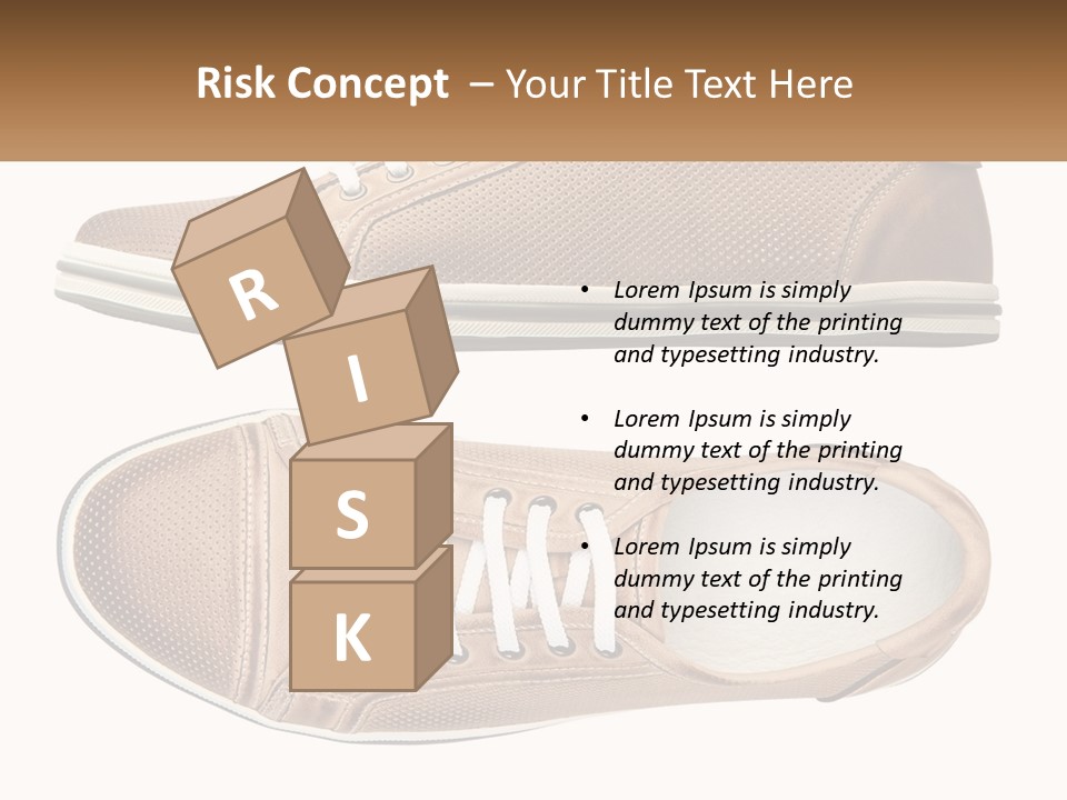 Fashion Leather Accessories PowerPoint Template