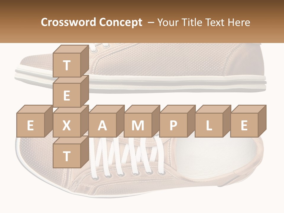 Fashion Leather Accessories PowerPoint Template