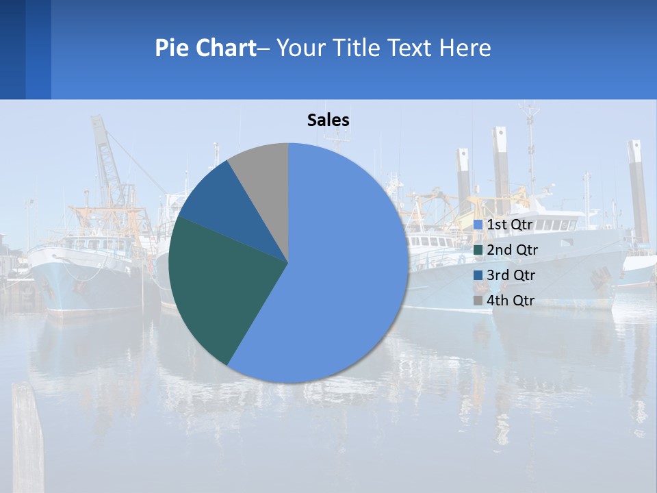 Reflection Port Black PowerPoint Template