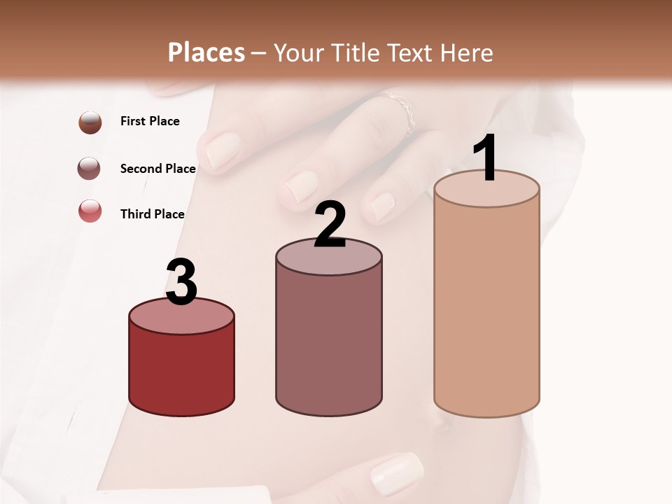 Navel Parent Feminine PowerPoint Template