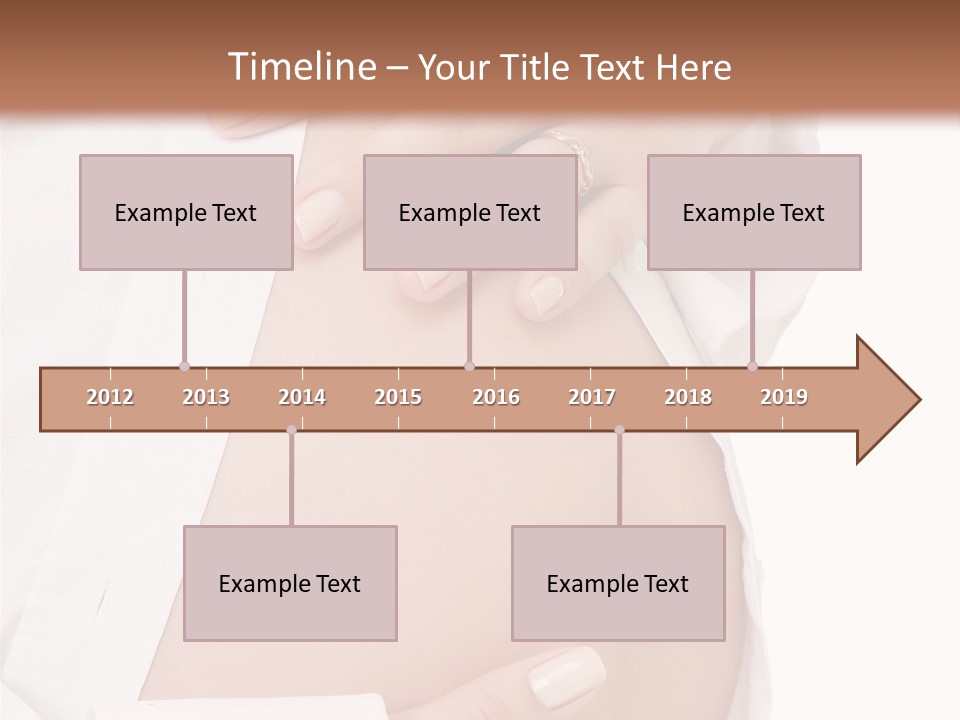 Navel Parent Feminine PowerPoint Template