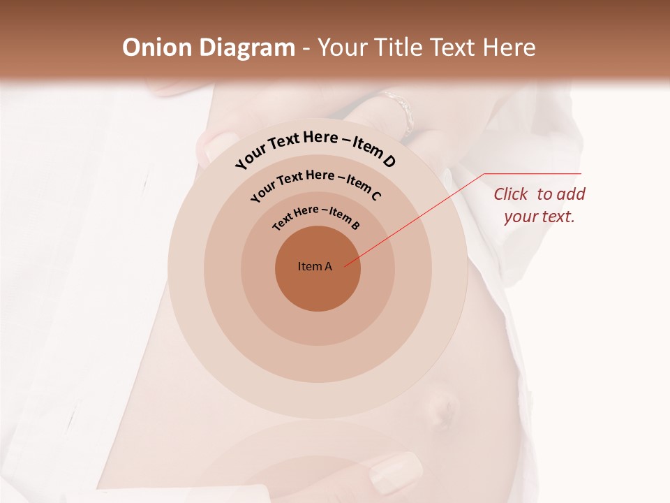 Navel Parent Feminine PowerPoint Template