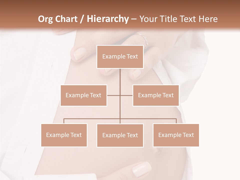 Navel Parent Feminine PowerPoint Template