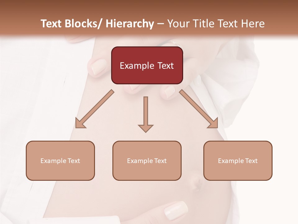 Navel Parent Feminine PowerPoint Template