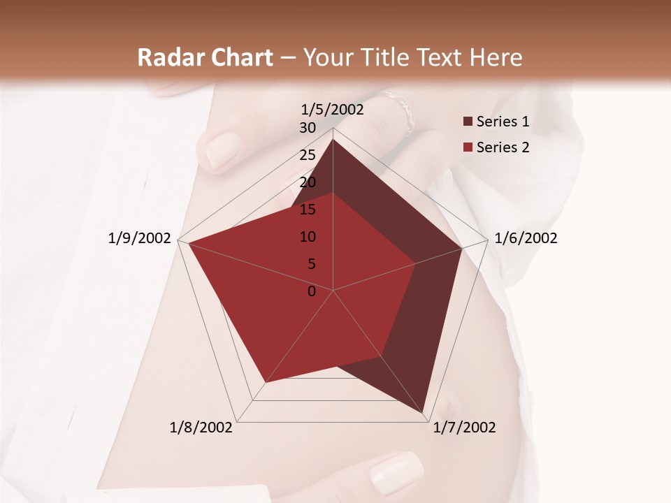 Navel Parent Feminine PowerPoint Template