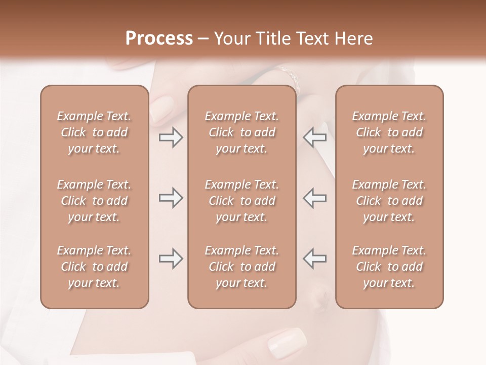 Navel Parent Feminine PowerPoint Template